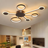 Euro Circular 19 1/2" to 32 1/2" Wide Ceiling LED Light w/ 4-7 Arms - Avenila - Interior Lighting, Design & More
