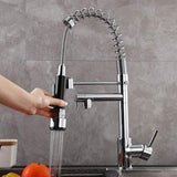 Gavaer Spring Pull Down Kitchen Faucet Dual Mode - Avenila - Interior Lighting, Design & More