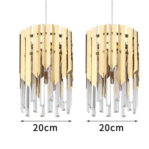 Gold Crystal Kitchen Pendant Hanging Lights