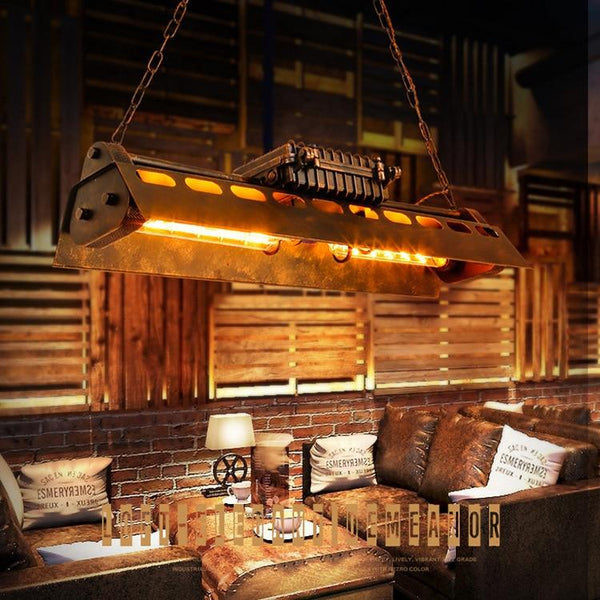 Industrial Vintage Quad Restaurant Pendant Light