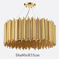 Italy Design Gold Delightfull Brubeck Chandelier - Avenila - Interior Lighting, Design & More