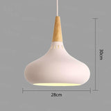 LED 11" Wide Aluminum Wood Pendant Lights - Avenila - Interior Lighting, Design & More