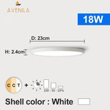 LED Dimmable Ceiling Light 12W 18W 24W 32W 220V With 3 Color Adjustable - Avenila - Interior Lighting, Design & More