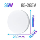 LED Ultrathin Ceiling Light Square & Round 6W 9W 18W 24W 36W 48W 85-265V - Avenila - Interior Lighting, Design & More