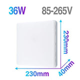 LED Ultrathin Ceiling Light Square & Round 6W 9W 18W 24W 36W 48W 85-265V - Avenila - Interior Lighting, Design & More