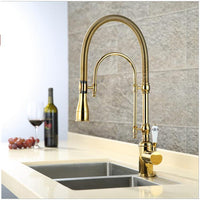 Luxury 3 Type Rose Gold Kitchen Faucet Single Handle - Avenila - Interior Lighting, Design & More