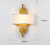 Metal Gold Pipe Led Wall Lamp with Black Body - Avenila - Interior Lighting, Design & More