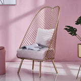 Metal Steel Luxury Leisure Bougie Chair - Avenila - Interior Lighting, Design & More