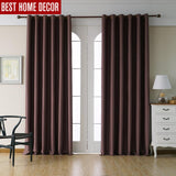 Modern Blackout Curtains for living room bedroom curtains for window treatment drapes solid finished blackout curtains 1 panel - Avenila - Interior Lighting, Design & More