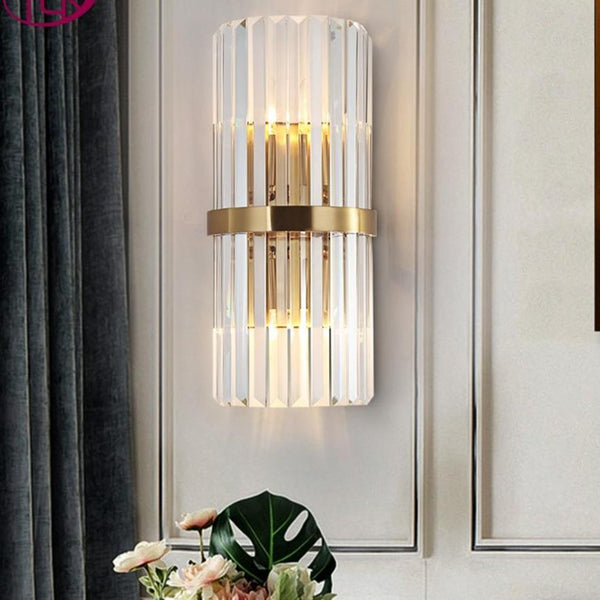 Modern LED Crystal Wall Sconce Light - Avenila - Interior Lighting, Design & More