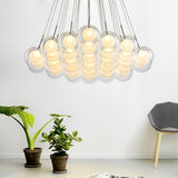 Modern LED Glass Ball Hanging Chandelier - Avenila - Interior Lighting, Design & More