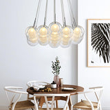 Modern LED Glass Ball Hanging Chandelier - Avenila - Interior Lighting, Design & More