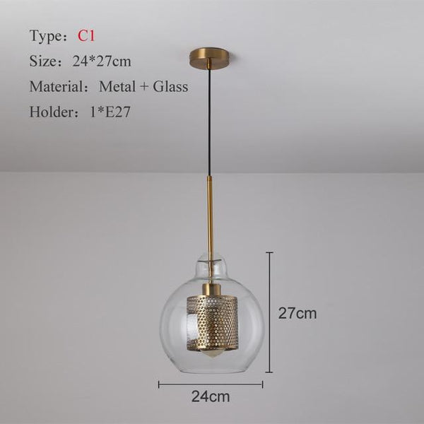 Modern Loft Glass Pendant Lights Avenila Select