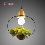 Modern Simple Creative Iron Plant Pot Pendant Lights - Avenila - Interior Lighting, Design & More