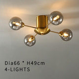 Nordic Molecular LED Sputnik Ceiling Chandelier for Resteraunt Cafe or Home - Avenila - Interior Lighting, Design & More