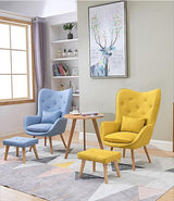 Nordic Single Living Room Balcony Apartment Chair - Avenila - Interior Lighting, Design & More
