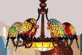 Parrot Bird Colorful Glass Chandelier - Avenila - Interior Lighting, Design & More