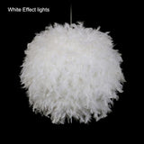 Pendant White Feather Hanging Light - Avenila - Interior Lighting, Design & More