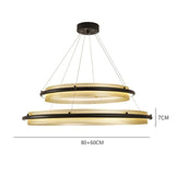 Post-Modern Light Luxury Round Honeycomb Aluminum Chandelier - Avenila - Interior Lighting, Design & More