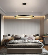 Post-Modern Light Luxury Round Honeycomb Aluminum Chandelier - Avenila - Interior Lighting, Design & More