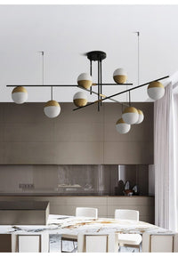Postmodern Luxury Ball Chandelier 3-9 Heads - Avenila - Interior Lighting, Design & More