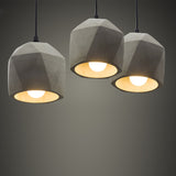 Vintage 5 Styles Cement Hanging Pendant Lamp