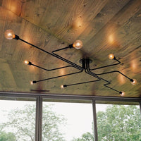 Retro 23 1/2" to 47 1/4" Wide Metal Wire Branching Pendant Ceiling Lights - Avenila - Interior Lighting, Design & More