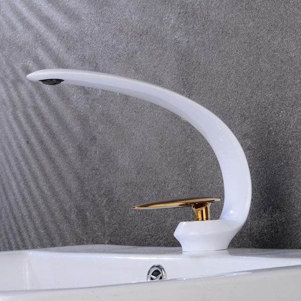 Rose Gold Minimalistic Sink Faucet - Avenila - Interior Lighting, Design & More