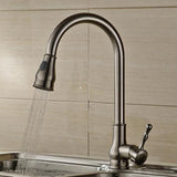 Rumi Antique Bronze Kitchen 360 Degree Pull Out Faucet - Avenila - Interior Lighting, Design & More