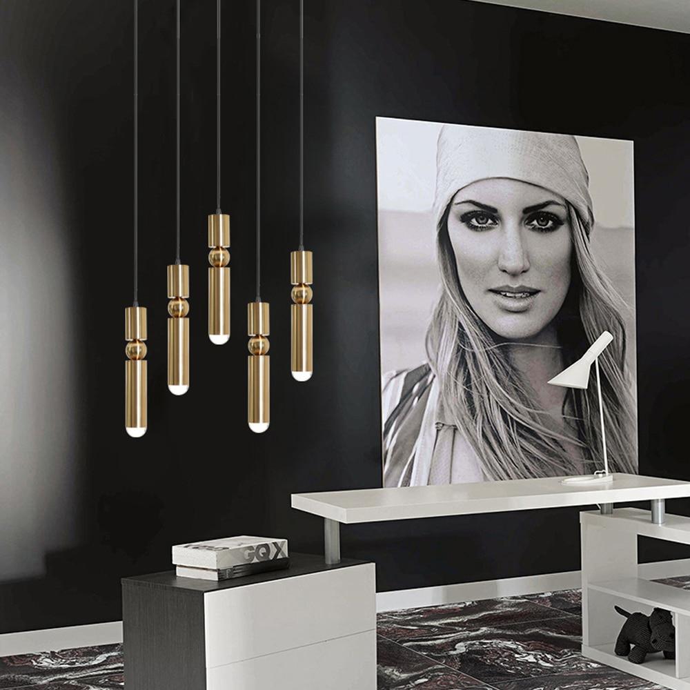 Small Pendant Ceiling Lights Silver, White, Gold or Black