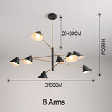 Sofrey Postmodern Branching Lamp Chandelier For Living Room Black and Gold Lustre Bedroom - Avenila - Interior Lighting, Design & More