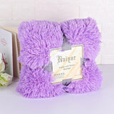 Soft Fluffy Sherpa Throw Blanket - Avenila - Interior Lighting, Design & More