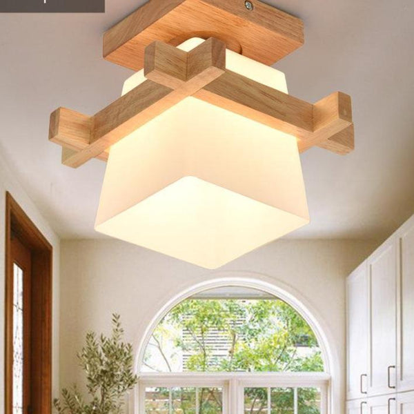Artpad Simple Japan Tatami E27 Houten Lamp Licht Hal Veranda Balkon Plafond Verlichtingsarmaturen Glas Moderne Plafondlamp Artpad Simple Japan Tatami E27 Houten Lamp Licht Hal Veranda Balkon Plafond Verlichtingsarmaturen Glas Moderne Plafondlamp