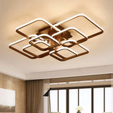 Touch Remote Dimming Modern LED Ceiling Lamp Fixture - Avenila - Interior Lighting, Design & More