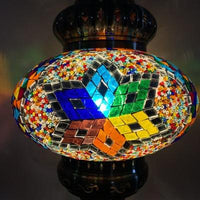 Turkish-Style Mosaic Stained Glass Pendant Light - Avenila - Interior Lighting, Design & More