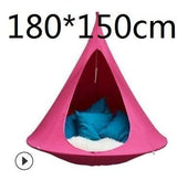 UFO Shape Teepee Tree Hanging Silkworm Cocoon Swing Chair For Kids & Adults Indoor Outdoor Hammock Tent Hamaca Patio Furniture - Avenila - Interior Lighting, Design & More