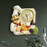 Vintage Italian Chef Wall Clock - Avenila - Interior Lighting, Design & More