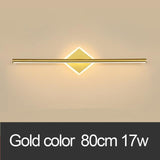 White Gold Bathroom Vanity Mirror Lamp Light - Avenila - Interior Lighting, Design & More